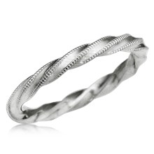 
Millegrain Twist Wedding Band