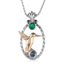 Hummingbird Pendant - top view