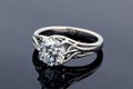 Simple Tree Branch Engagement Ring