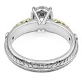 Oak Leaf Engagement Ring