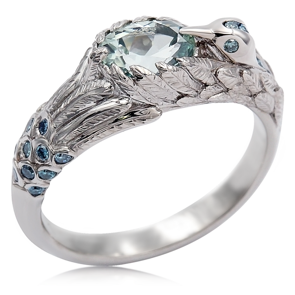 Hummingbird engagement ring hotsell