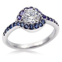 Loving Embrace Engagement Ring