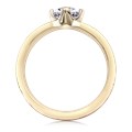 Modern Tree Of Life Engagement Ring