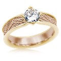 Modern Tree Of Life Engagement Ring