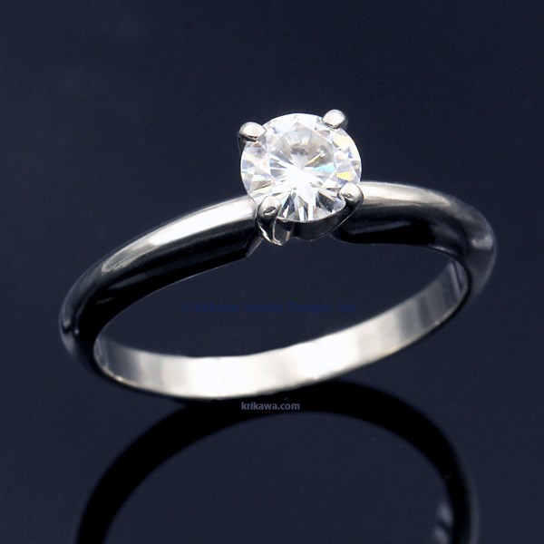 Simple Solitaire Engagement Ring
