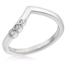 Seafoam Contoured Wedding Band