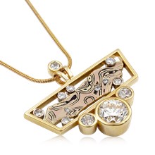 Mokume Relic Pendant