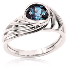 Galaxy Engagement Ring