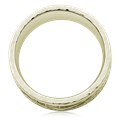 Hammered Rail Tree Of Life Wedding Band