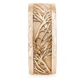Hammered Rail Tree Of Life Wedding Band