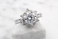 Deluxe Snowflake Engagement Ring