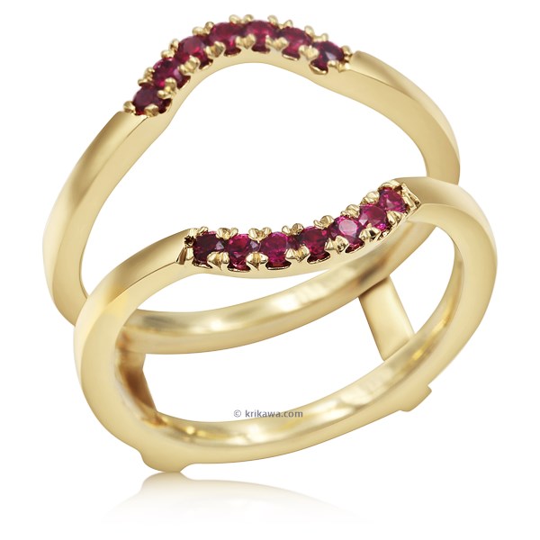 Engagement Ring Enhancers Krikawa Custom Jewelers