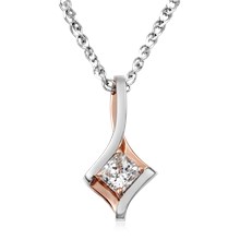 Two Tone Kite Pendant