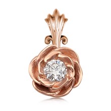 Rose Pendant - top view
