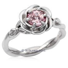 Twisted Rose Engagement Ring 
