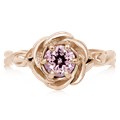 Twisted Rose Engagement Ring