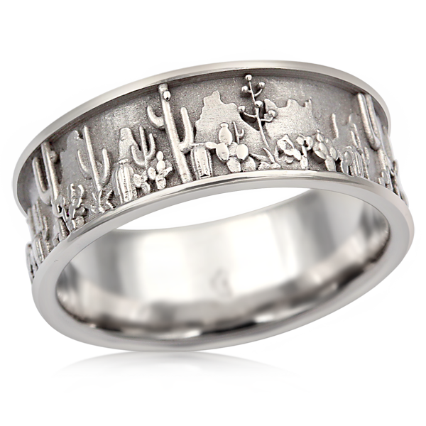 Cactus engagement ring on sale