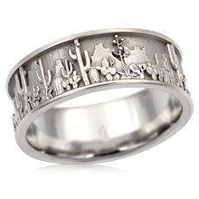 Southwest Lovers Wedding Band