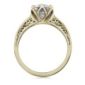 Old World Solitaire Engagement Ring