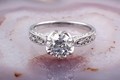 Old World Solitaire Engagement Ring 