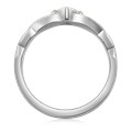 Celtic Knot Claddagh Engagement Ring