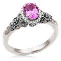 Floral Bouquet Light Engagement Ring