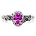 Floral Bouquet Light Engagement Ring