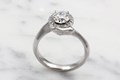 Gentle Hand Embrace Engagement Ring