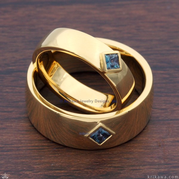 Simple Princess Engagement Ring