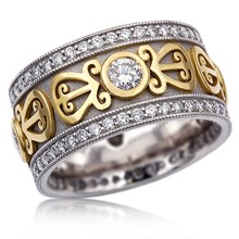 Luxury Symbol Of Love Wedding Band
