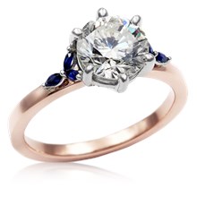 Luxury Sparkle Solitaire Engagement Ring