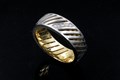 Lattice Wedding Band With Diamonds