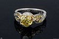 Hidden Halo Twist Engagement Ring