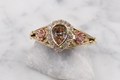 Floral Whimsy Engagement Ring