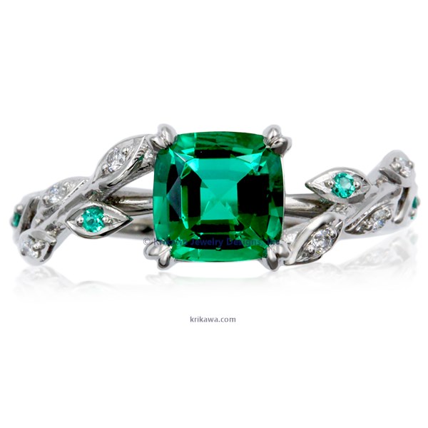 Ultimate Leaf Engagement Ring