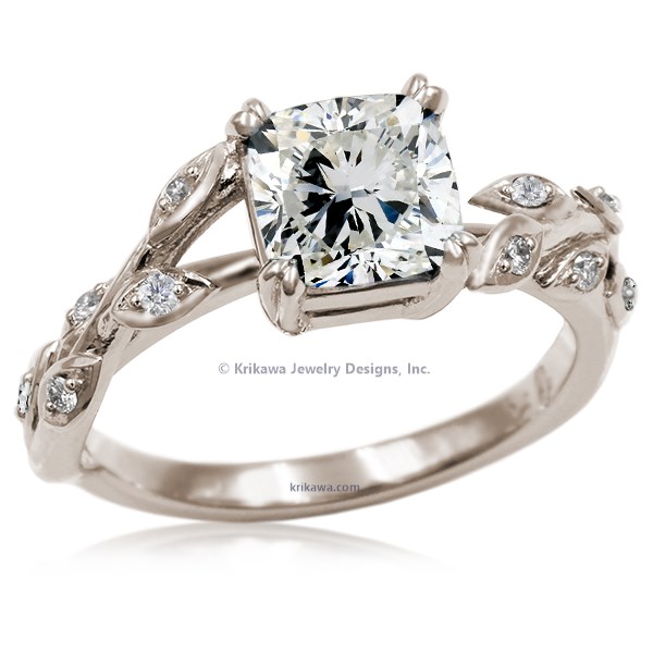 Ultimate Leaf Engagement Ring
