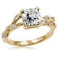 Ultimate Leaf Engagement Ring