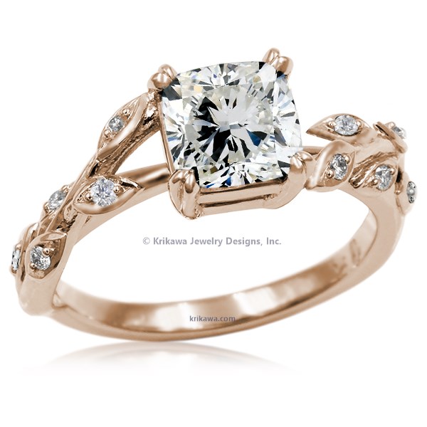 Ultimate Leaf Engagement Ring