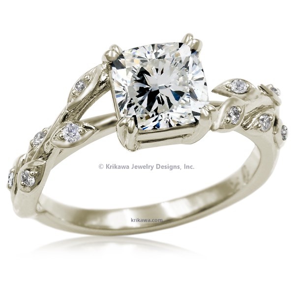 Ultimate Leaf Engagement Ring
