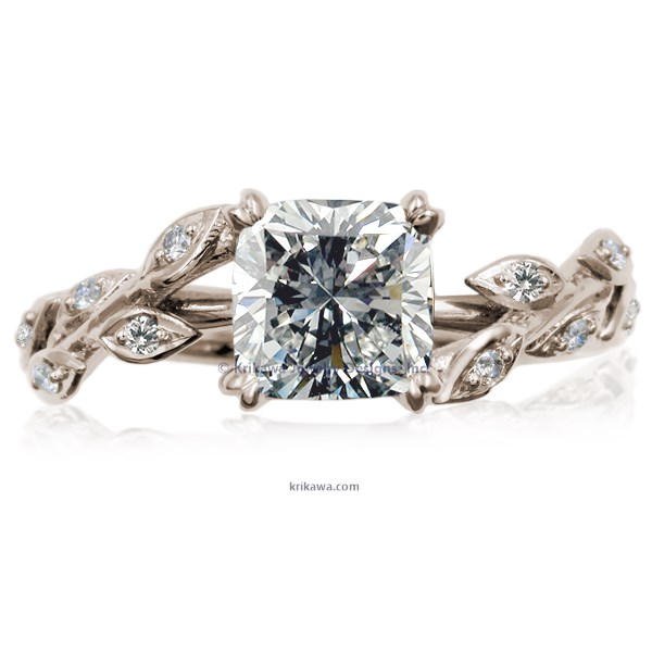 Ultimate Leaf Engagement Ring