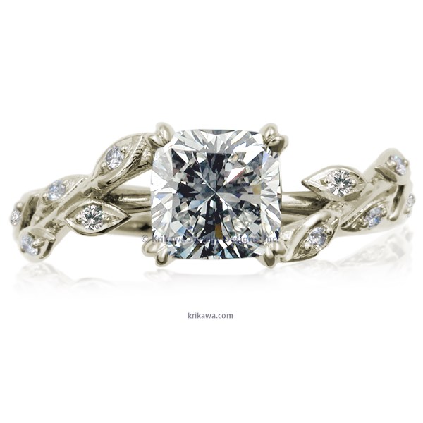 Ultimate Leaf Engagement Ring