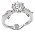 Dolphin Kiss Engagement Ring