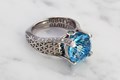 Sculpted Juicy Engagement Ring