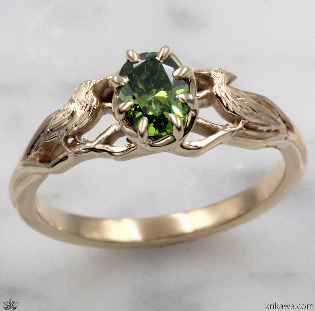 Bird engagement ring 2025