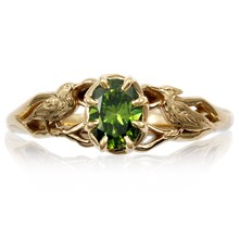 Birdwatcher Engagement Ring - top view