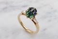 This classic and timeless design is easily customized to showcase your favorite stones. The prong setting allows light to shine through and creates prisms of light.