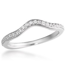 Mission Control Pave Wedding Band
