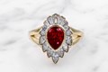 Lion's Mane Engagement Ring
