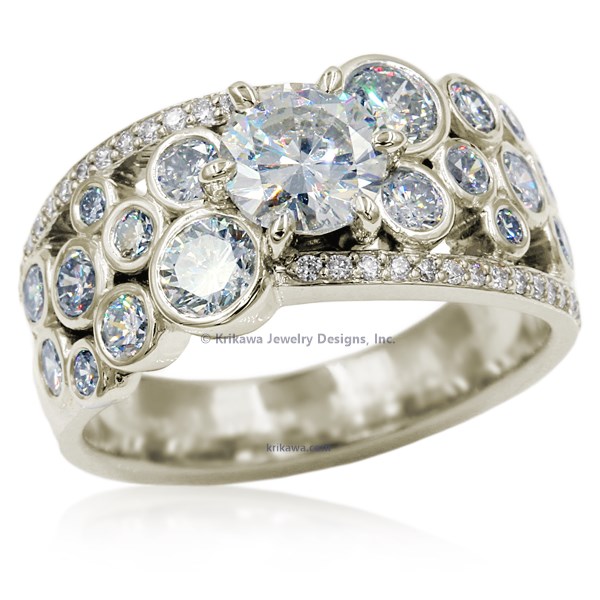 Starry Sky Anniversary Ring