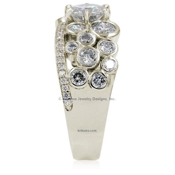 Starry Sky Anniversary Ring